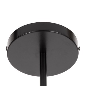 glo-00784-00784_9 GLOBOSTAR® ZANE 00784 ΜΟΝΤΕΡΝΟ ΦΩΤΙΣΤΙΚΟ ΟΡΟΦΗΣ ΠΛΕΓΜΑ ΠΟΛΥΦΩΤΟ 6 X E27 IP20 ΜΑΥΡΟ ΜΕΤΑΛΛΟ