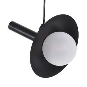 glo-00789-00789_4 GLOBOSTAR® CELEST 00789 ΜΟΝΤΕΡΝΟ ΚΡΕΜΑΣΤΟ ΦΩΤΙΣΤΙΚΟ ΑΝΑΡΤΗΣΗ ΜΟΝΟΦΩΤΟ 1 X G9 ΜΑΥΡΟ ΜΕΤΑΛΛΟ
