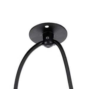glo-00789-00789_8 GLOBOSTAR® CELEST 00789 ΜΟΝΤΕΡΝΟ ΚΡΕΜΑΣΤΟ ΦΩΤΙΣΤΙΚΟ ΑΝΑΡΤΗΣΗ ΜΟΝΟΦΩΤΟ 1 X G9 ΜΑΥΡΟ ΜΕΤΑΛΛΟ