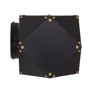 glo-00795-00795_2 GLOBOSTAR® WELLES 00795 ΜΟΝΤΕΡΝΟ ΕΠΙΤΟΙΧΙΟ ΦΩΤΙΣΤΙΚΟ ΑΠΛΙΚΑ ΔΙΦΩΤΟ 2 X E27 IP20 ΜΑΥΡΟ & ΧΡ