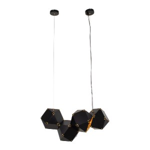 glo-00796-00796_2 GLOBOSTAR® WELLES REPLICA 00796 ΜΟΝΤΕΡΝΟ ΚΡΕΜΑΣΤΟ ΦΩΤΙΣΤΙΚΟ ΑΝΑΡΤΗΣΗ ΠΟΛΥΦΩΤΟ 4 X E14 IP20