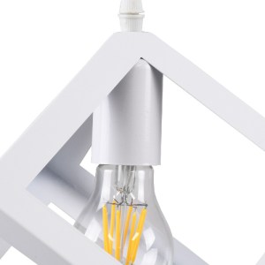 glo-00802-00802_5 GLOBOSTAR® CUBE 00802 ΜΟΝΤΕΡΝΟ ΚΡΕΜΑΣΤΟ ΦΩΤΙΣΤΙΚΟ ΠΛΕΓΜΑ ΜΟΝΟΦΩΤΟ 1 X E27 IP20 ΛΕΥΚΟ ΜΕΤΑΛ
