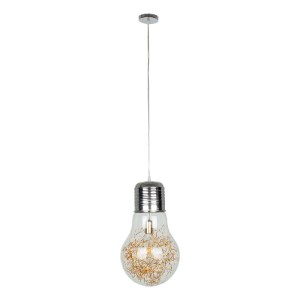 glo-00808-00808_3 GLOBOSTAR® LAMP 00808 ΜΟΝΤΕΡΝΟ ΚΡΕΜΑΣΤΟ ΦΩΤΙΣΤΙΚΟ ΦΙΓΟΥΡΑ ΜΟΝΟΦΩΤΟ 1 X E27 IP20 ΑΣΗΜΙ & ΧΡ