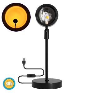 glo-00814-00814_0 GLOBOSTAR® 00814 ΜΟΝΤΕΡΝΟ MINIMAL ΕΠΙΤΡΑΠΕΖΙΟ ΦΩΤΙΣΤΙΚΟ ΜΕΤΑΛΛΙΚΟ ΜΟΝΟΦΩΤΟ LED 12W DC 5V Μ