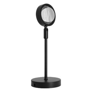 glo-00814-00814_2 GLOBOSTAR® 00814 ΜΟΝΤΕΡΝΟ MINIMAL ΕΠΙΤΡΑΠΕΖΙΟ ΦΩΤΙΣΤΙΚΟ ΜΕΤΑΛΛΙΚΟ ΜΟΝΟΦΩΤΟ LED 12W DC 5V Μ