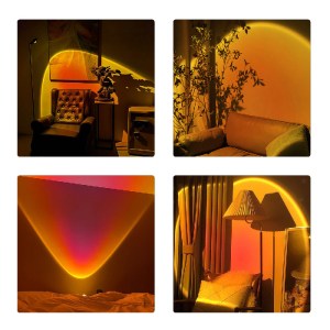 glo-00820-9c2c63_sunset GLOBOSTAR® 00820 ΜΟΝΤΕΡΝΟ MINIMAL ΕΠΙΔΑΠΕΔΙΟ ΦΩΤΙΣΤΙΚΟ ΜΕΤΑΛΛΙΚΟ ΜΟΝΟΦΩΤΟ LED 12W DC 5V ΜΕ