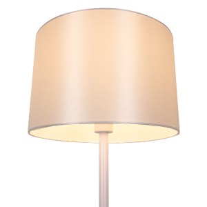 glo-00826-00826_3 GLOBOSTAR® ASHLEY 00826 ΜΟΝΤΕΡΝΟ ΕΠΙΔΑΠΕΔΙΟ ΦΩΤΙΣΤΙΚΟ ΜΟΝΟΦΩΤΟ 1 X E27 IP20 ΛΕΥΚΟ ΜΕΤΑΛΛΟ,