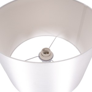 glo-00826-00826_4 GLOBOSTAR® ASHLEY 00826 ΜΟΝΤΕΡΝΟ ΕΠΙΔΑΠΕΔΙΟ ΦΩΤΙΣΤΙΚΟ ΜΟΝΟΦΩΤΟ 1 X E27 IP20 ΛΕΥΚΟ ΜΕΤΑΛΛΟ,
