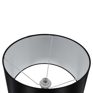 glo-00827-00827_4 GLOBOSTAR® CEDAR 00827 ΜΟΝΤΕΡΝΟ ΕΠΙΔΑΠΕΔΙΟ ΦΩΤΙΣΤΙΚΟ ΜΟΝΟΦΩΤΟ 1 X E27 IP20 ΜΑΥΡΟ ΜΕΤΑΛΛΟ, 