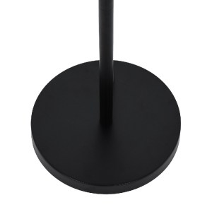 glo-00827-00827_6 GLOBOSTAR® CEDAR 00827 ΜΟΝΤΕΡΝΟ ΕΠΙΔΑΠΕΔΙΟ ΦΩΤΙΣΤΙΚΟ ΜΟΝΟΦΩΤΟ 1 X E27 IP20 ΜΑΥΡΟ ΜΕΤΑΛΛΟ, 