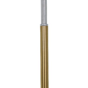 glo-00832-00832_6 GLOBOSTAR® VERSA 00832 ΜΟΝΤΕΡΝΟ ΕΠΙΔΑΠΕΔΙΟ ΦΩΤΙΣΤΙΚΟ ΜΟΝΟΦΩΤΟ 1 X E27 IP20 ΧΡΥΣΟ & ΑΣΗΜΙ Μ