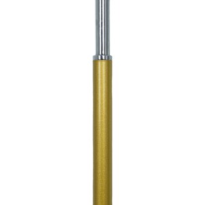 glo-00833-00833_6 GLOBOSTAR® VERSA 00833 ΜΟΝΤΕΡΝΟ ΕΠΙΔΑΠΕΔΙΟ ΦΩΤΙΣΤΙΚΟ ΜΟΝΟΦΩΤΟ 1 X E27 IP20 ΧΡΥΣΟ & ΑΣΗΜΙ Μ