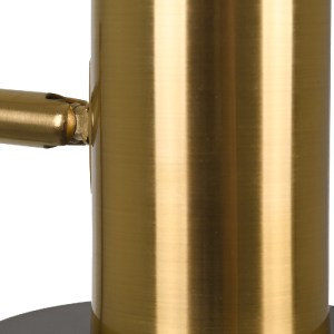 glo-00835-00835_6 GLOBOSTAR® LETO 00835 ΜΟΝΤΕΡΝΟ ΕΠΙΤΡΑΠΕΖΙΟ ΦΩΤΙΣΤΙΚΟ ΓΡΑΦΕΙΟΥ ΜΟΝΟΦΩΤΟ ΜΕΤΑΛΛΙΚΟ ΜΑΥΡΟ - Χ