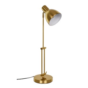 glo-00836-00836_4 GLOBOSTAR® ZETO 00836 ΜΟΝΤΕΡΝΟ ΕΠΙΤΡΑΠΕΖΙΟ ΦΩΤΙΣΤΙΚΟ ΓΡΑΦΕΙΟΥ ΜΟΝΟΦΩΤΟ ΜΕΤΑΛΛΙΚΟ ΧΡΥΣΟ Φ13