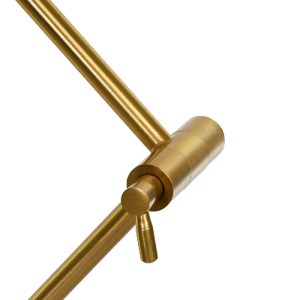 glo-00836-00836_5 GLOBOSTAR® ZETO 00836 ΜΟΝΤΕΡΝΟ ΕΠΙΤΡΑΠΕΖΙΟ ΦΩΤΙΣΤΙΚΟ ΓΡΑΦΕΙΟΥ ΜΟΝΟΦΩΤΟ ΜΕΤΑΛΛΙΚΟ ΧΡΥΣΟ Φ13