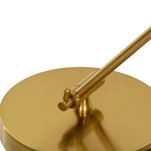 glo-00836-00836_6 GLOBOSTAR® ZETO 00836 ΜΟΝΤΕΡΝΟ ΕΠΙΤΡΑΠΕΖΙΟ ΦΩΤΙΣΤΙΚΟ ΓΡΑΦΕΙΟΥ ΜΟΝΟΦΩΤΟ ΜΕΤΑΛΛΙΚΟ ΧΡΥΣΟ Φ13