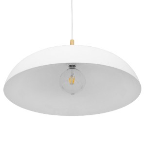 glo-00837-00837_4 GLOBOSTAR® ZOE 00837 ΜΟΝΤΕΡΝΟ ΚΡΕΜΑΣΤΟ ΦΩΤΙΣΤΙΚΟ ΚΑΜΠΑΝΑ ΜΟΝΟΦΩΤΟ 1 X E27 IP20 ΛΕΥΚΟ ΜΕΤΑΛ