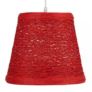 glo-00863-00863_4 GLOBOSTAR® PLAYROOM 00863 VINTAGE ΚΡΕΜΑΣΤΟ ΦΩΤΙΣΤΙΚΟ ΚΑΜΠΑΝΑ ΜΟΝΟΦΩΤΟ 1 X E27 IP20 ΚΟΚΚΙΝΟ