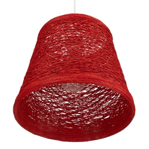 glo-00863-00863_5 GLOBOSTAR® PLAYROOM 00863 VINTAGE ΚΡΕΜΑΣΤΟ ΦΩΤΙΣΤΙΚΟ ΚΑΜΠΑΝΑ ΜΟΝΟΦΩΤΟ 1 X E27 IP20 ΚΟΚΚΙΝΟ