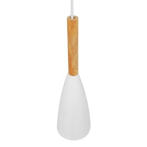 glo-00876-00876_6 GLOBOSTAR® DILLON 00876 ΜΟΝΤΕΡΝΟ ΚΡΕΜΑΣΤΟ ΦΩΤΙΣΤΙΚΟ ΚΑΜΠΑΝΑ ΜΟΝΟΦΩΤΟ 1 X E27 IP20 ΛΕΥΚΟ ΜΕ