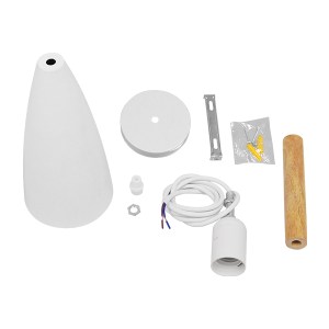 glo-00876-00876_9 GLOBOSTAR® DILLON 00876 ΜΟΝΤΕΡΝΟ ΚΡΕΜΑΣΤΟ ΦΩΤΙΣΤΙΚΟ ΚΑΜΠΑΝΑ ΜΟΝΟΦΩΤΟ 1 X E27 IP20 ΛΕΥΚΟ ΜΕ