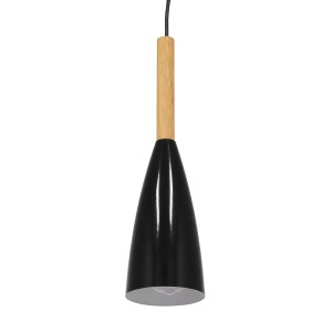 glo-00877-00877_0 GLOBOSTAR® DILLON 00877 ΜΟΝΤΕΡΝΟ ΚΡΕΜΑΣΤΟ ΦΩΤΙΣΤΙΚΟ ΚΑΜΠΑΝΑ ΜΟΝΟΦΩΤΟ 1 X E27 IP20 ΜΑΥΡΟ ΜΕ