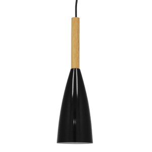 glo-00877-00877_3 GLOBOSTAR® DILLON 00877 ΜΟΝΤΕΡΝΟ ΚΡΕΜΑΣΤΟ ΦΩΤΙΣΤΙΚΟ ΚΑΜΠΑΝΑ ΜΟΝΟΦΩΤΟ 1 X E27 IP20 ΜΑΥΡΟ ΜΕ