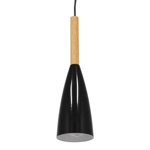 glo-00877-00877_5 GLOBOSTAR® DILLON 00877 ΜΟΝΤΕΡΝΟ ΚΡΕΜΑΣΤΟ ΦΩΤΙΣΤΙΚΟ ΚΑΜΠΑΝΑ ΜΟΝΟΦΩΤΟ 1 X E27 IP20 ΜΑΥΡΟ ΜΕ