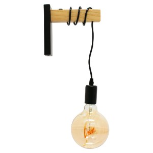 glo-00880-00880_2 GLOBOSTAR® KELA 00880 ΜΟΝΤΕΡΝΟ ΕΠΙΤΟΙΧΙΟ ΦΩΤΙΣΤΙΚΟ ΑΠΛΙΚΑ ΜΟΝΟΦΩΤΟ 1 X E27 IP20 ΜΑΥΡΟ ΜΕΤΑ