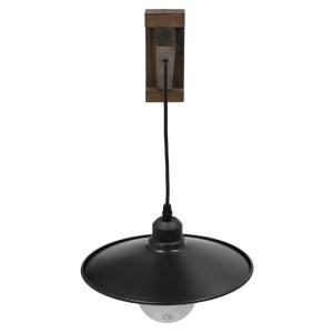 glo-00882-00882_3 GLOBOSTAR® JONAS 00882 VINTAGE ΕΠΙΤΟΙΧΙΟ ΦΩΤΙΣΤΙΚΟ ΑΠΛΙΚΑ ΜΟΝΟΦΩΤΟ 1 X E27 IP20 ΚΑΦΕ ΞΥΛΟ 