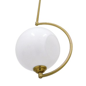 glo-00898-00898_3 GLOBOSTAR® ISLA 00898 ΜΟΝΤΕΡΝΟ ΦΩΤΙΣΤΙΚΟ ΟΡΟΦΗΣ ΜΠΑΛΑ ΜΟΝΟΦΩΤΟ 1 X E27 IP20 ΧΡΥΣΟ ΜΕΤΑΛΛΟ 