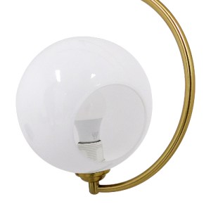 glo-00898-00898_5 GLOBOSTAR® ISLA 00898 ΜΟΝΤΕΡΝΟ ΦΩΤΙΣΤΙΚΟ ΟΡΟΦΗΣ ΜΠΑΛΑ ΜΟΝΟΦΩΤΟ 1 X E27 IP20 ΧΡΥΣΟ ΜΕΤΑΛΛΟ 