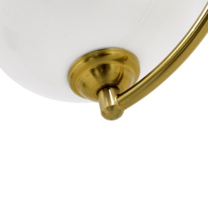 glo-00898-00898_7 GLOBOSTAR® ISLA 00898 ΜΟΝΤΕΡΝΟ ΦΩΤΙΣΤΙΚΟ ΟΡΟΦΗΣ ΜΠΑΛΑ ΜΟΝΟΦΩΤΟ 1 X E27 IP20 ΧΡΥΣΟ ΜΕΤΑΛΛΟ 