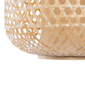 glo-00901-00901_8 GLOBOSTAR® MAURITIUS 00901 BOHO ΚΡΕΜΑΣΤΟ ΦΩΤΙΣΤΙΚΟ ΑΝΑΡΤΗΣΗ ΜΟΝΟΦΩΤΟ 1 X E27 IP20 ΜΠΕΖ ΞΥΛ