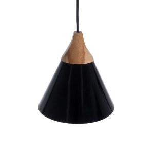 glo-00906-00906_5 GLOBOSTAR® SHADE 00906 ΜΟΝΤΕΡΝΟ ΚΡΕΜΑΣΤΟ ΦΩΤΙΣΤΙΚΟ ΚΑΜΠΑΝΑ ΜΟΝΟΦΩΤΟ 1 X E27 IP20 ΜΑΥΡΟ ΜΕΤ