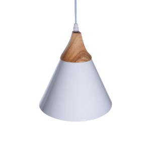 glo-00907-00907_5 GLOBOSTAR® SHADE 00907 ΜΟΝΤΕΡΝΟ ΚΡΕΜΑΣΤΟ ΦΩΤΙΣΤΙΚΟ ΚΑΜΠΑΝΑ ΜΟΝΟΦΩΤΟ 1 X E27 IP20 ΛΕΥΚΟ ΜΕΤ