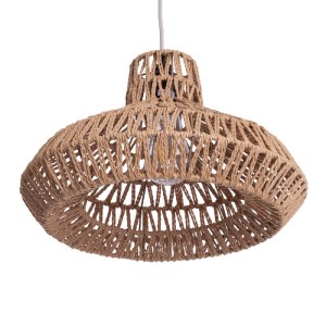 glo-00910-00910_6 GLOBOSTAR® JENSON 00910 BOHO ΚΡΕΜΑΣΤΟ ΦΩΤΙΣΤΙΚΟ ΠΛΕΓΜΑ ΜΟΝΟΦΩΤΟ 1 X E27 IP20 ΜΠΕΖ ΣΧΟΙΝΙ -