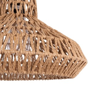 glo-00910-00910_7 GLOBOSTAR® JENSON 00910 BOHO ΚΡΕΜΑΣΤΟ ΦΩΤΙΣΤΙΚΟ ΠΛΕΓΜΑ ΜΟΝΟΦΩΤΟ 1 X E27 IP20 ΜΠΕΖ ΣΧΟΙΝΙ -