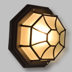 glo-00912-00912_2 GLOBOSTAR® RUBY 00912 VINTAGE ΦΩΤΙΣΤΙΚΟ ΠΛΑΦΟΝΙΕΡΑ ΟΡΟΦΗΣ ΜΟΝΟΦΩΤΟ 1 X E27 IP20 ΜΑΥΡΟ ΜΕΤΑ