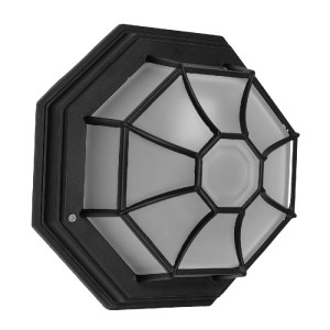 glo-00912-00912_3 GLOBOSTAR® RUBY 00912 VINTAGE ΦΩΤΙΣΤΙΚΟ ΠΛΑΦΟΝΙΕΡΑ ΟΡΟΦΗΣ ΜΟΝΟΦΩΤΟ 1 X E27 IP20 ΜΑΥΡΟ ΜΕΤΑ