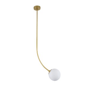 glo-00922-00922_5 GLOBOSTAR® DRIZZLE 00922 ΜΟΝΤΕΡΝΟ ΦΩΤΙΣΤΙΚΟ ΟΡΟΦΗΣ ΜΠΑΛΑ ΜΟΝΟΦΩΤΟ 1 X E27 IP20 ΧΡΥΣΟ ΜΕΤΑΛ