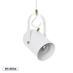 glo-00924-00924_0 GLOBOSTAR® HAZEL 00924 ΜΟΝΤΕΡΝΟ ΚΡΕΜΑΣΤΟ ΦΩΤΙΣΤΙΚΟ ΑΝΑΡΤΗΣΗ ΜΟΝΟΦΩΤΟ 1 X E27 IP20 ΛΕΥΚΟ & 
