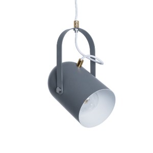 glo-00925-00925_2 GLOBOSTAR® HAZEL 00925 ΜΟΝΤΕΡΝΟ ΚΡΕΜΑΣΤΟ ΦΩΤΙΣΤΙΚΟ ΑΝΑΡΤΗΣΗ ΜΟΝΟΦΩΤΟ 1 X E27 IP20 ΓΚΡΙ, ΛΕ