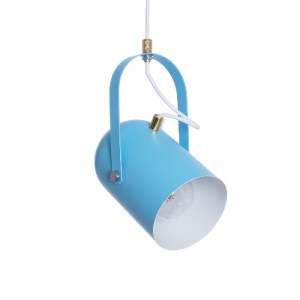 glo-00927-00927_2 GLOBOSTAR® HAZEL 00927 ΜΟΝΤΕΡΝΟ ΚΡΕΜΑΣΤΟ ΦΩΤΙΣΤΙΚΟ ΑΝΑΡΤΗΣΗ ΜΟΝΟΦΩΤΟ 1 X E27 IP20 ΜΠΛΕ, ΑΣ