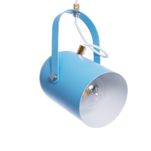 glo-00927-00927_7 GLOBOSTAR® HAZEL 00927 ΜΟΝΤΕΡΝΟ ΚΡΕΜΑΣΤΟ ΦΩΤΙΣΤΙΚΟ ΑΝΑΡΤΗΣΗ ΜΟΝΟΦΩΤΟ 1 X E27 IP20 ΜΠΛΕ, ΑΣ