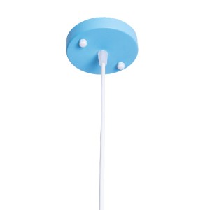glo-00927-00927_9 GLOBOSTAR® HAZEL 00927 ΜΟΝΤΕΡΝΟ ΚΡΕΜΑΣΤΟ ΦΩΤΙΣΤΙΚΟ ΑΝΑΡΤΗΣΗ ΜΟΝΟΦΩΤΟ 1 X E27 IP20 ΜΠΛΕ, ΑΣ