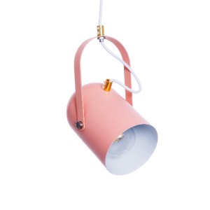 glo-00929-00929_2 GLOBOSTAR® HAZEL 00929 ΜΟΝΤΕΡΝΟ ΚΡΕΜΑΣΤΟ ΦΩΤΙΣΤΙΚΟ ΑΝΑΡΤΗΣΗ ΜΟΝΟΦΩΤΟ 1 X E27 IP20 ΡΟΖ, ΑΣΠ