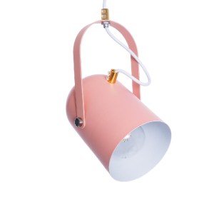 glo-00929-00929_5 GLOBOSTAR® HAZEL 00929 ΜΟΝΤΕΡΝΟ ΚΡΕΜΑΣΤΟ ΦΩΤΙΣΤΙΚΟ ΑΝΑΡΤΗΣΗ ΜΟΝΟΦΩΤΟ 1 X E27 IP20 ΡΟΖ, ΑΣΠ
