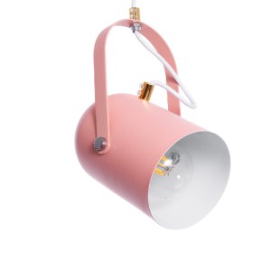 glo-00929-00929_7 GLOBOSTAR® HAZEL 00929 ΜΟΝΤΕΡΝΟ ΚΡΕΜΑΣΤΟ ΦΩΤΙΣΤΙΚΟ ΑΝΑΡΤΗΣΗ ΜΟΝΟΦΩΤΟ 1 X E27 IP20 ΡΟΖ, ΑΣΠ