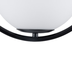 glo-00931-00931_7 GLOBOSTAR® MADRID 00931 ΜΟΝΤΕΡΝΟ ΚΡΕΜΑΣΤΟ ΦΩΤΙΣΤΙΚΟ ΜΠΑΛΑ ΜΟΝΟΦΩΤΟ 1 X E27 IP20 ΜΑΥΡΟ ΜΕΤΑ